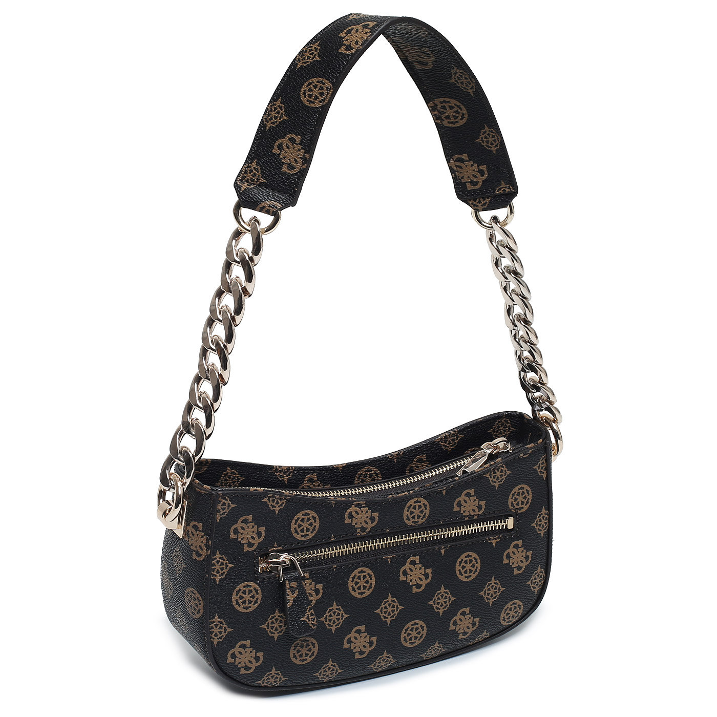 Сумка с ручкой-цепью Guess Evelune