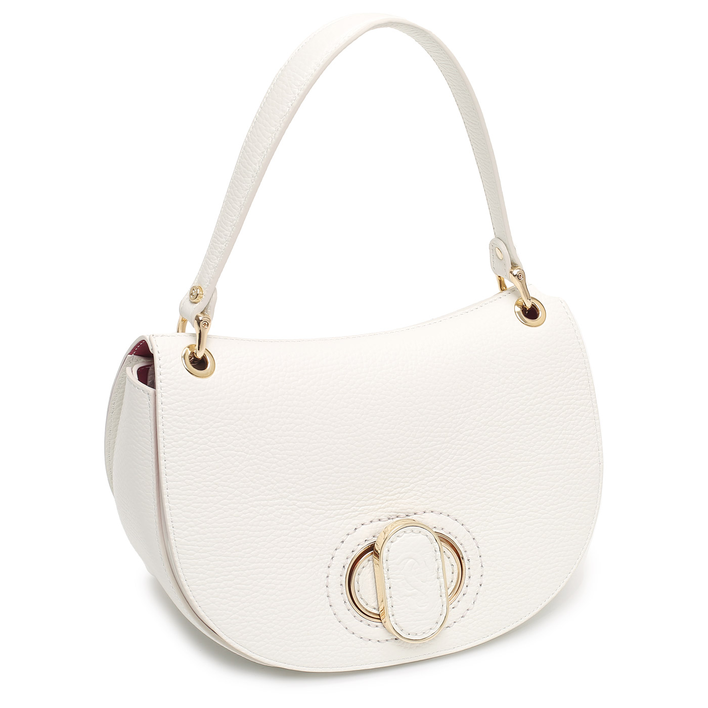 Кожаная сумка Carlo Salvatelli Madeleine gemma