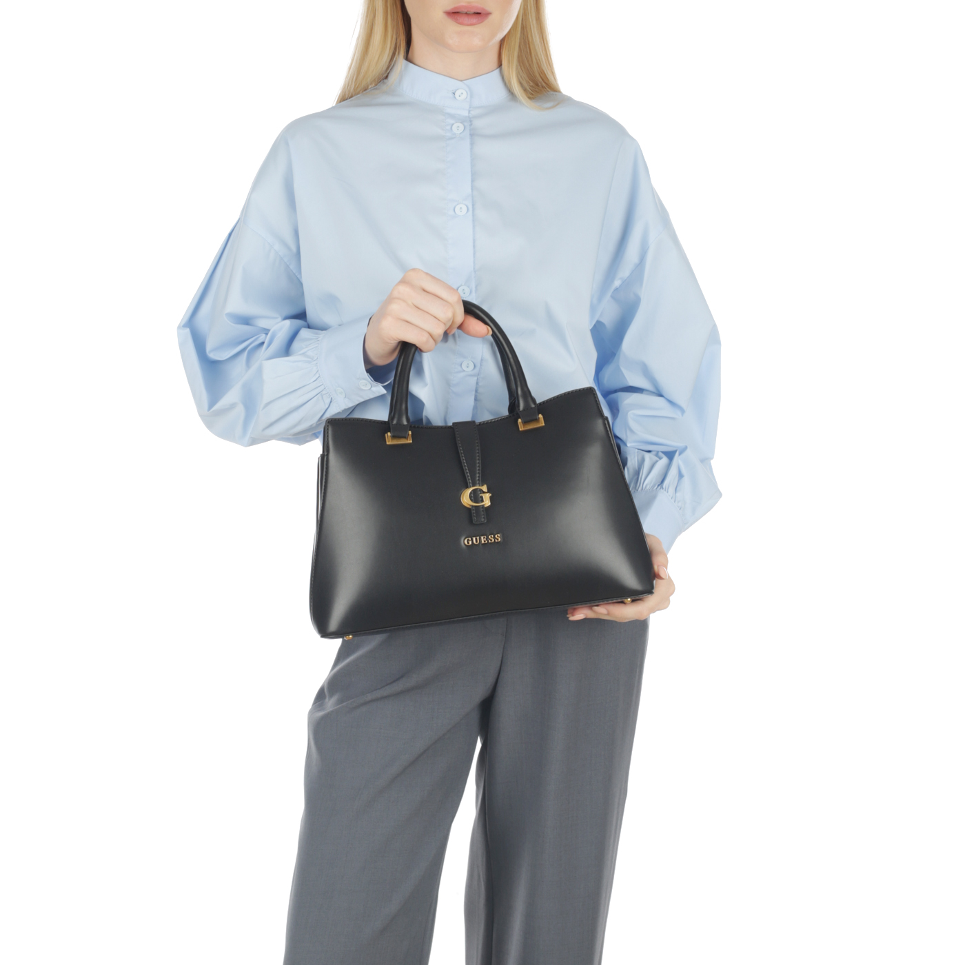 Сумка с двумя ручками Guess Kuba