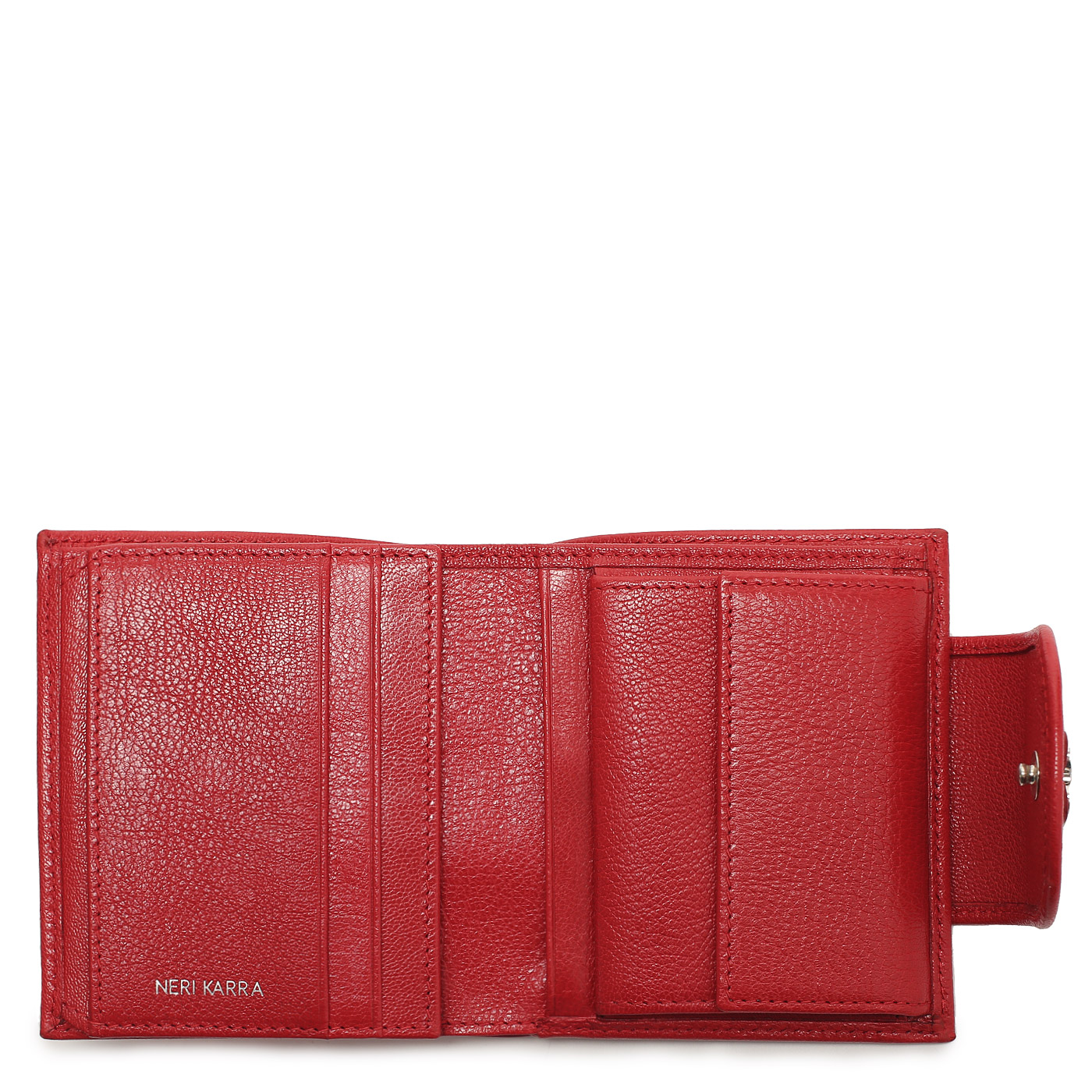 Портмоне складное на кнопке Neri Karra 
