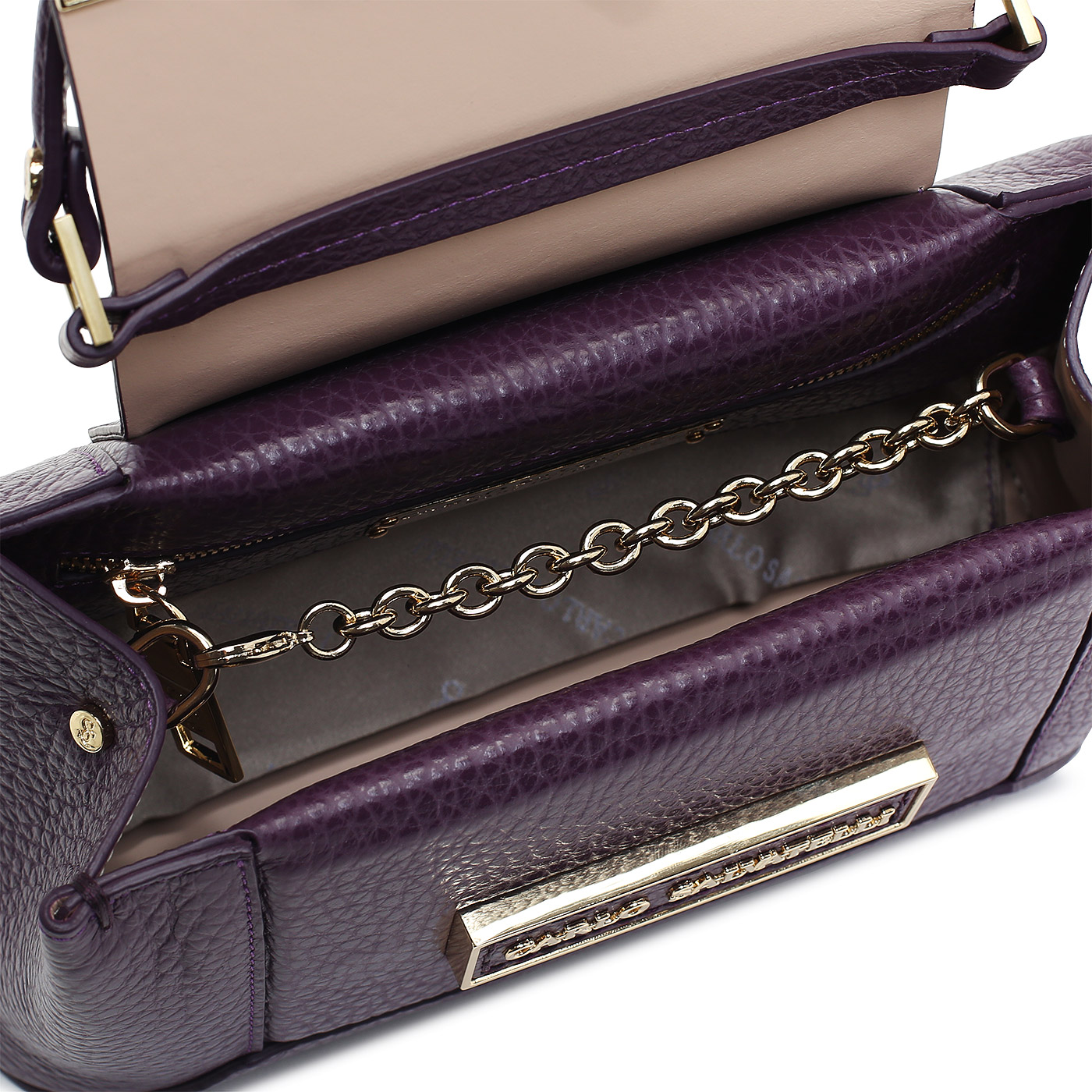 Кожаная сумка Carlo Salvatelli Marta cervino