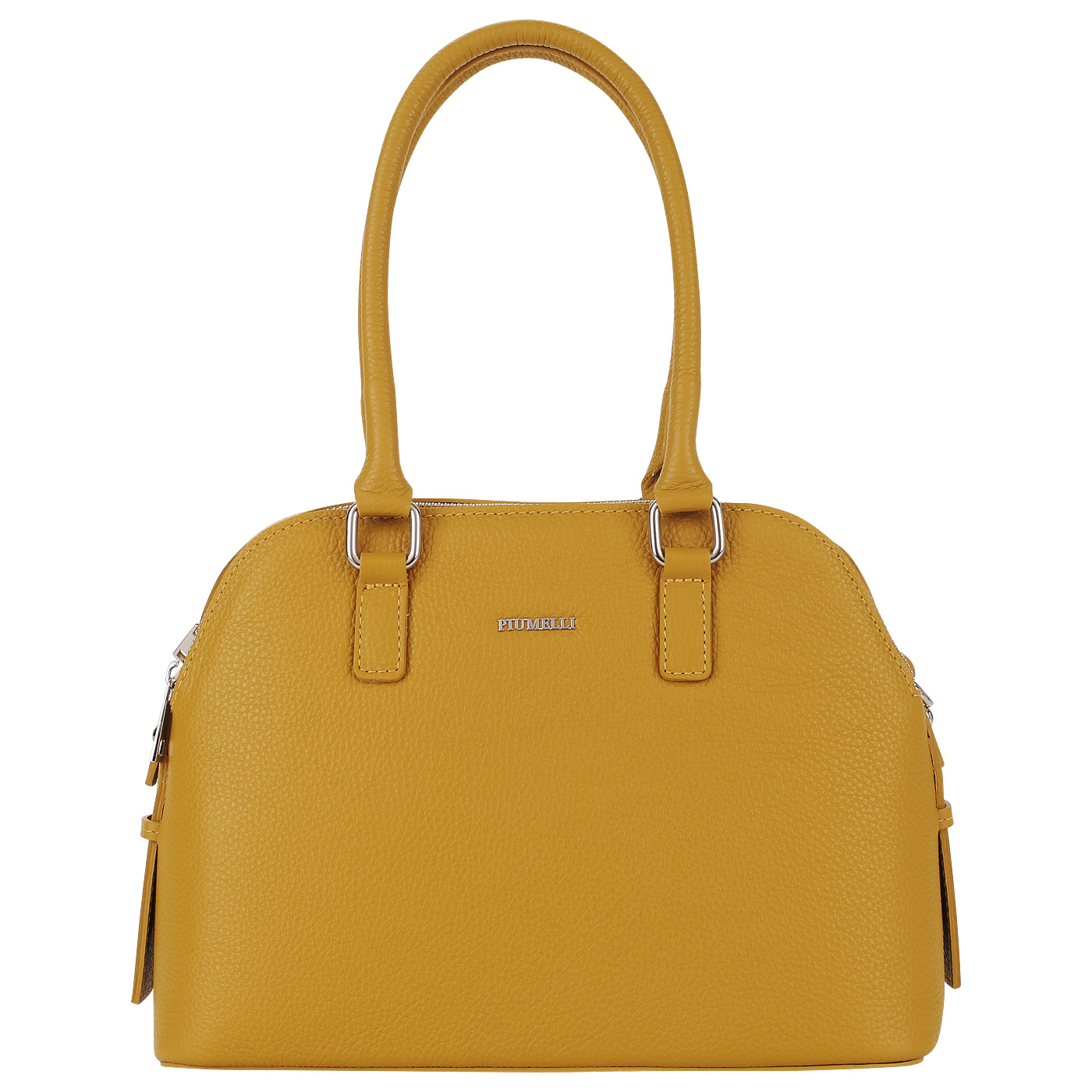 Piumelli Желтая кожаная сумка