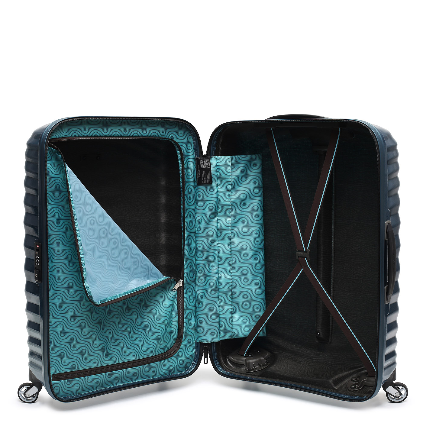 Вместительный чемодан из легкого пластика Samsonite Lite-Shock