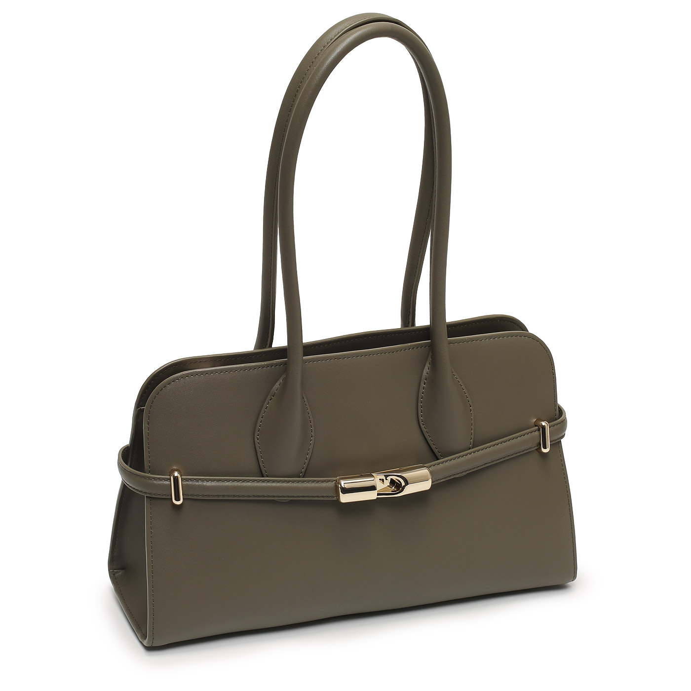 Кожаная сумка Furla Goccia