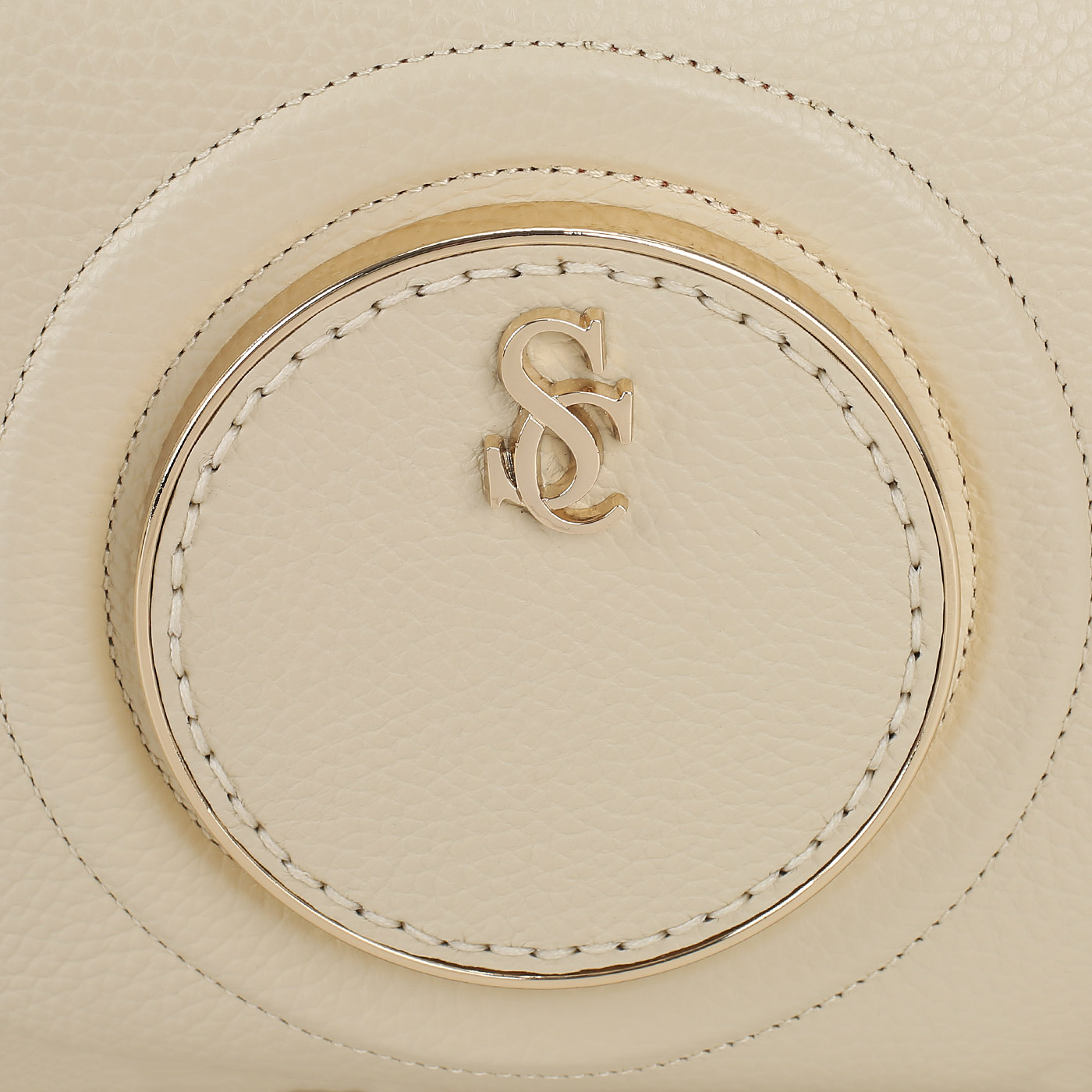 Кожаная сумка с цепочкой Carlo Salvatelli Dora gemma