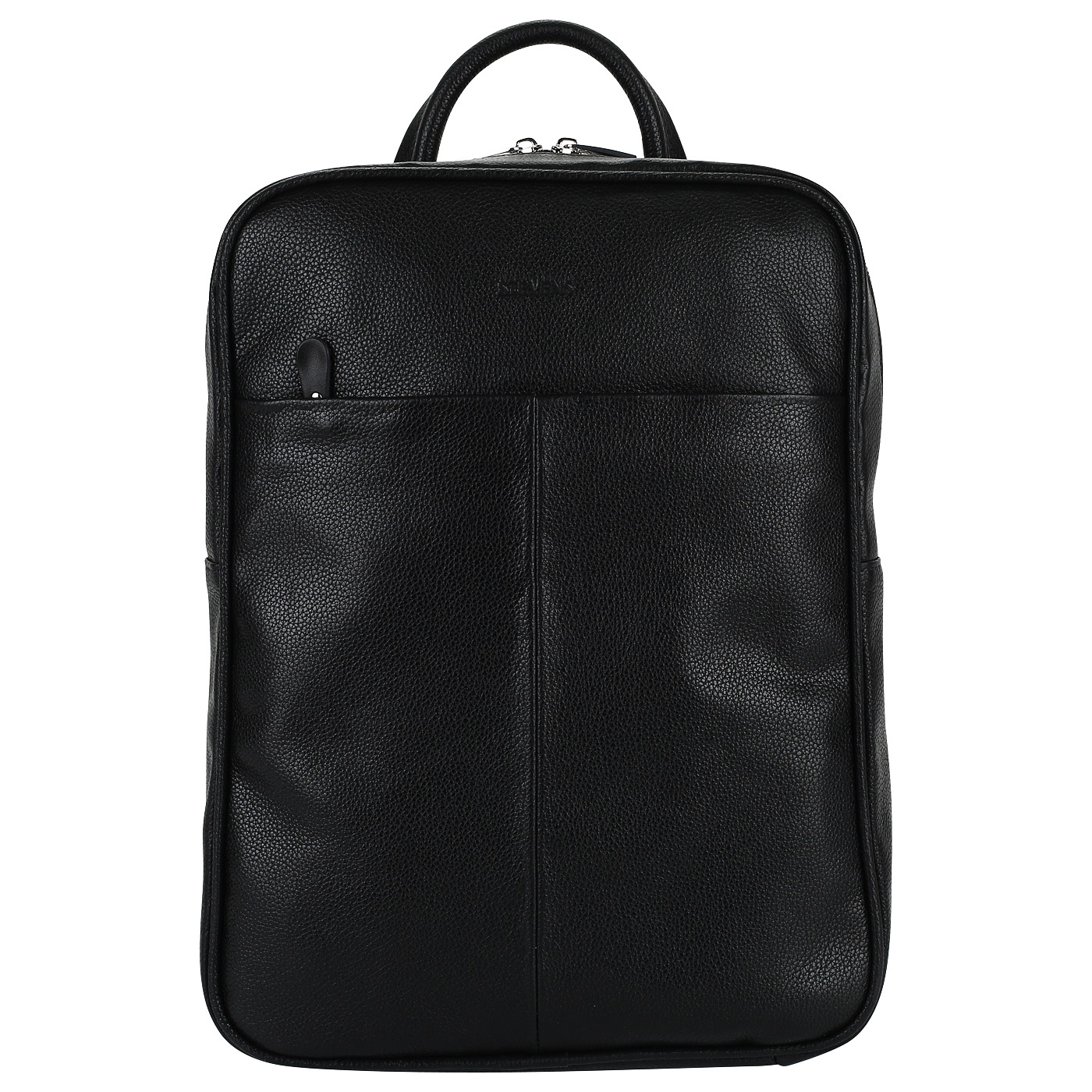 Stevens Кожаный мужской рюкзак на двойной молнии