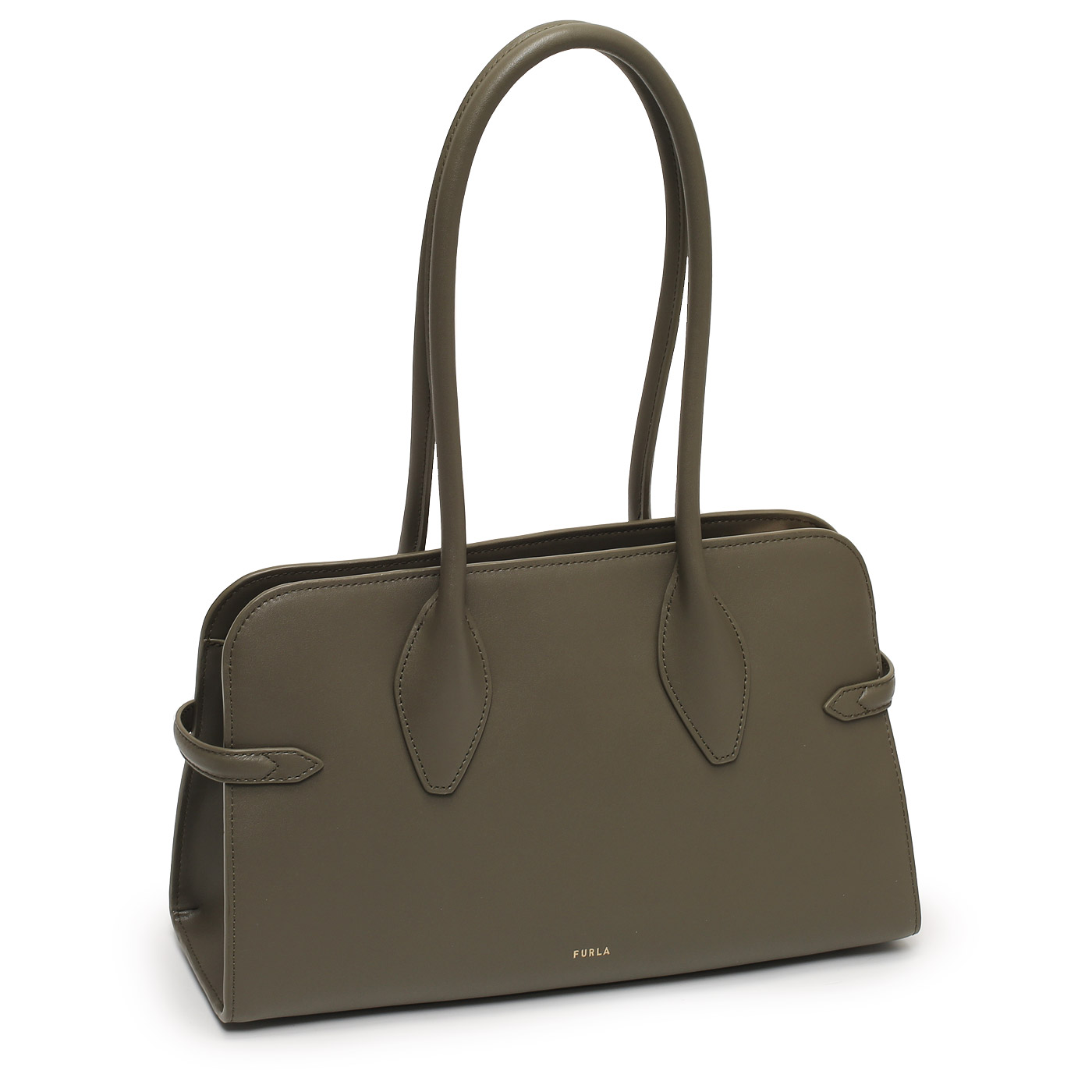 Кожаная сумка Furla Goccia