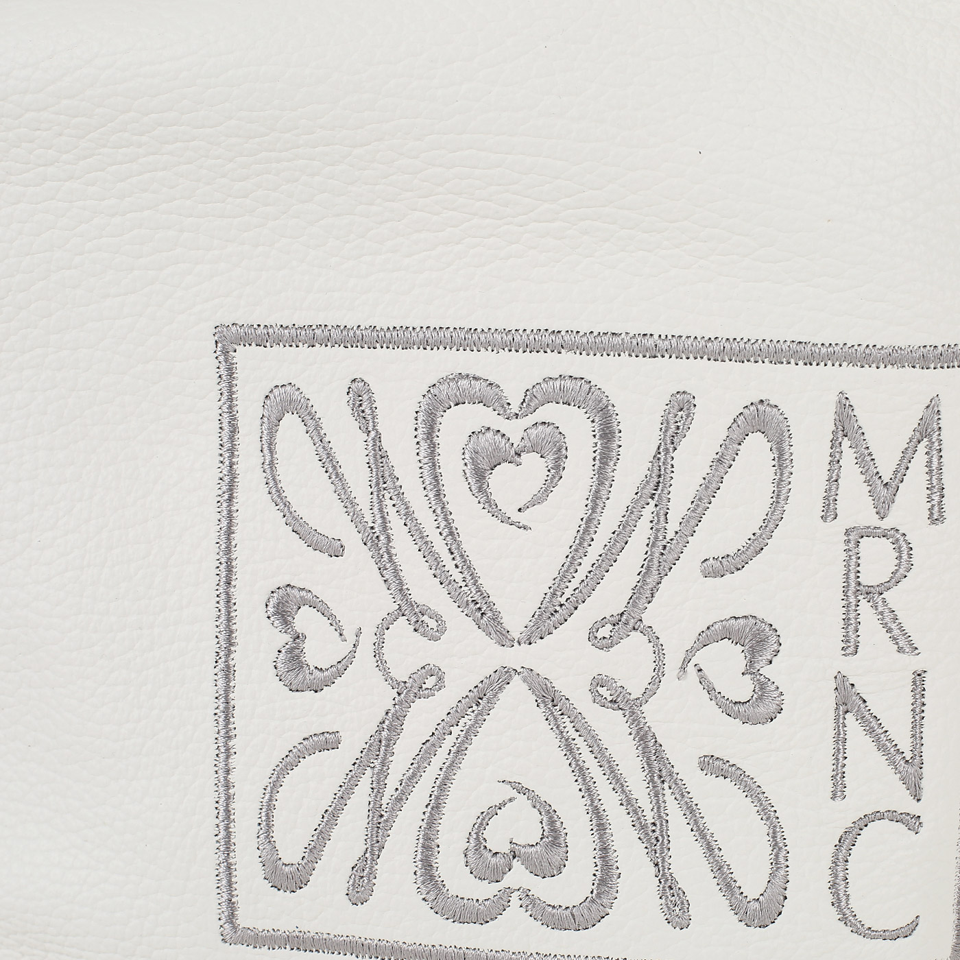 Кожаная сумка с вышивкой Marina Creazioni RIC213