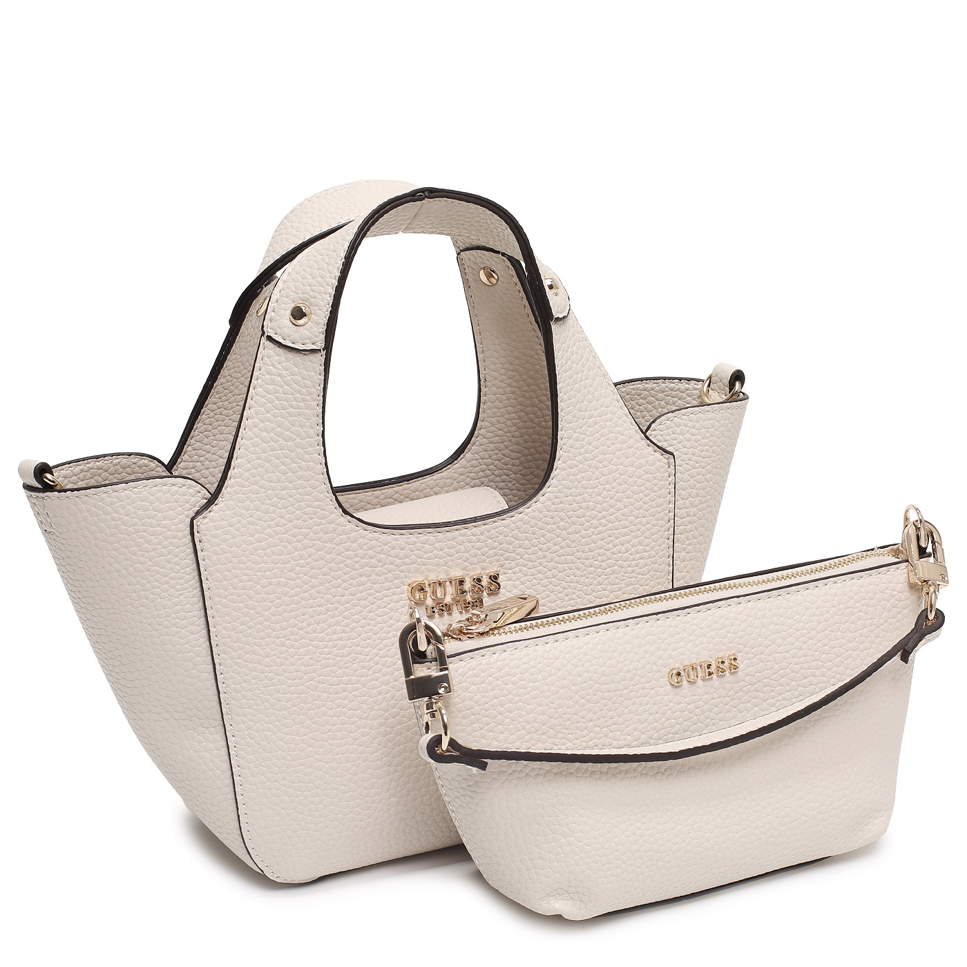 Сумка со съемной косметичкой Guess Helina