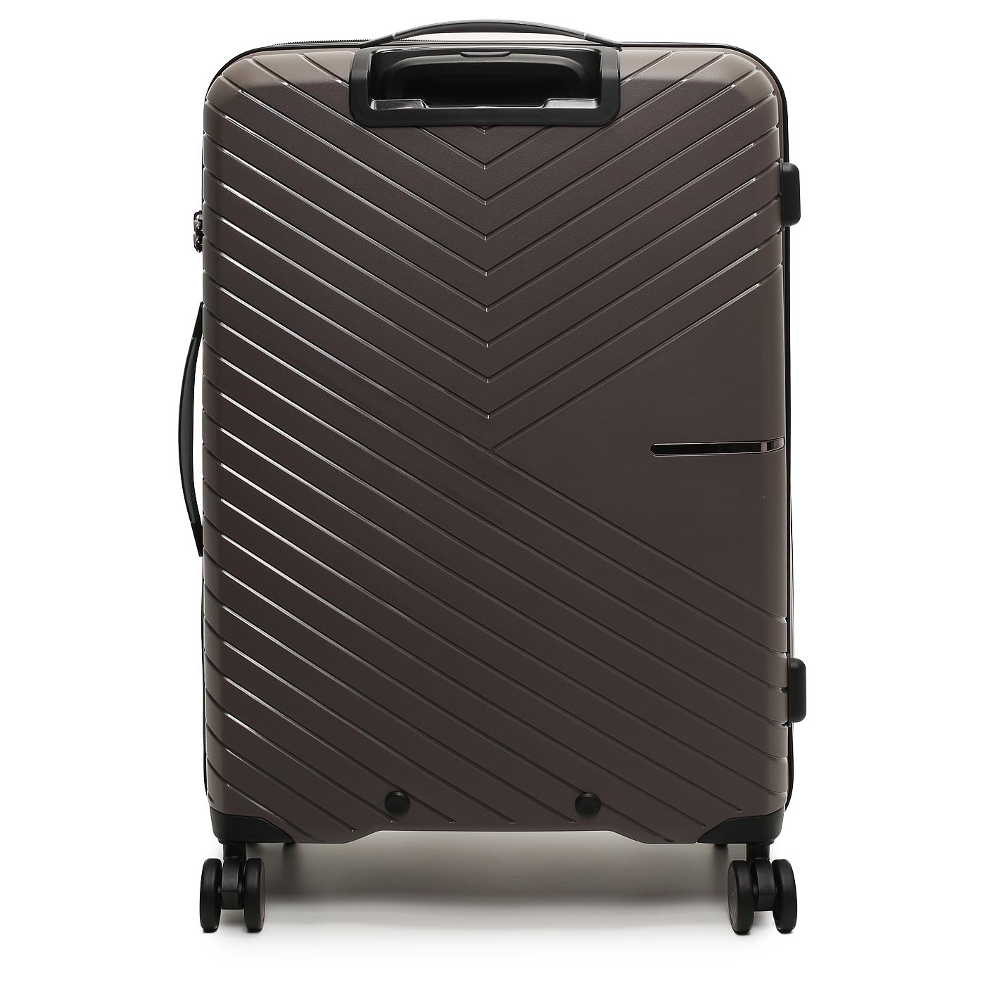 Чемодан средний M из полипропилена с кодовым замком Eberhart Allure