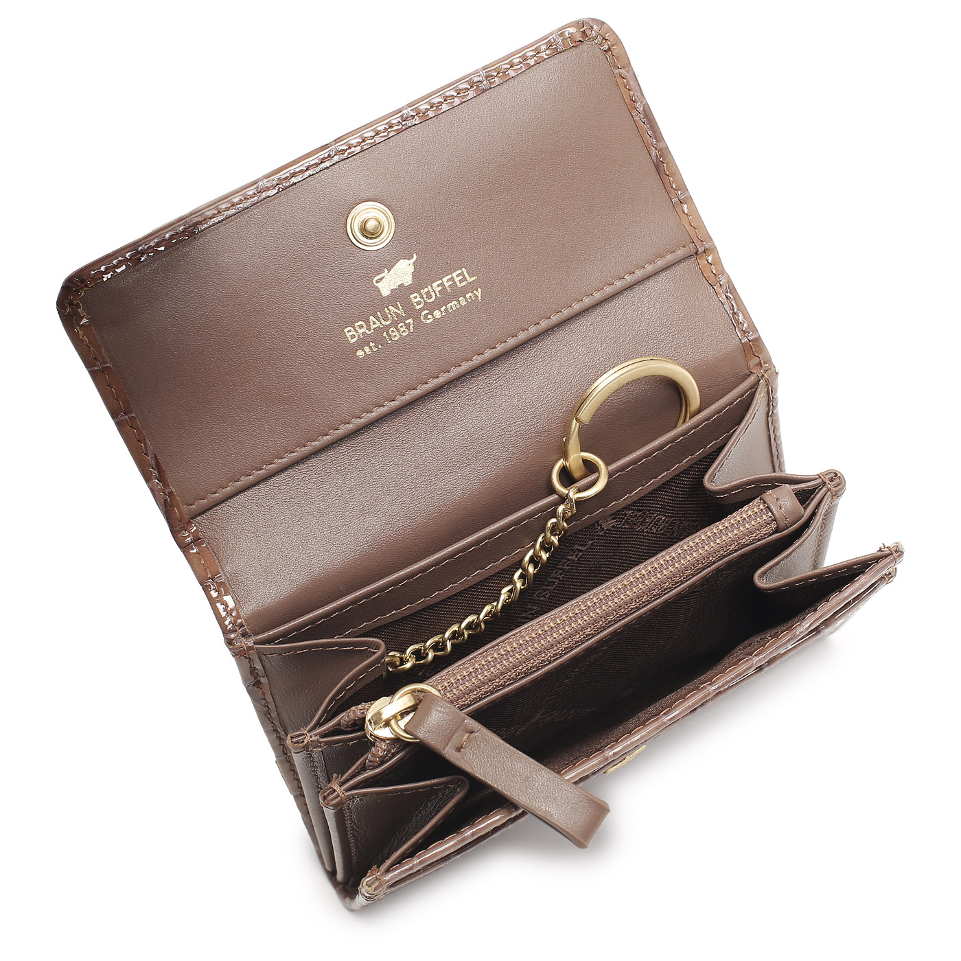 Лакированное портмоне Braun Buffel Vienna